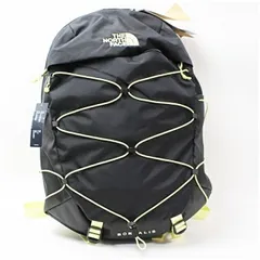 ザ・ノースフェイス 未使用 リュックサック NFOA52SI Borealis 27L ブラック イエロー 中古 Sランク THE NORTH FACE レディース 女性 男女兼用可 カジュアル タグ付き