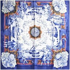 エルメス スカーフ アズレージョ HERMES カレ90 AZULEJOS - メルカリ