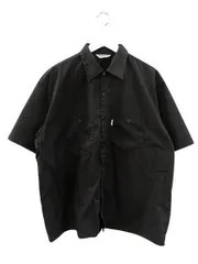 クーティー COOTIE T/W Work S/S Shirt ショートスリーブワークシャツ L 黒 ブラック 半袖 ボタンシャツ トップスのサムネイル