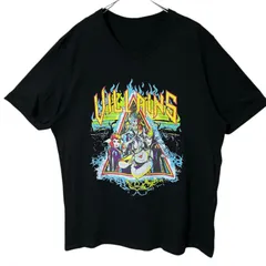 CHM ディズニー ヴィランズ Tシャツ ブラック キャラクター プリント 半袖 カットソー メンズ レディース ユニセックス 古着 ディズニー villains グラフィック 綿 コットン 春夏 秋コーデ