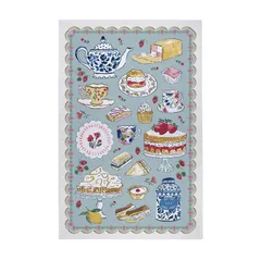 【正規品新品】アルスターウィーバーズ コットンティータオル Afternoon Tea アフタヌーンティー キッチンクロス マルチカラー ティータイムのサムネイル