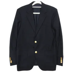 BEAUTY&YOUTH UNITED ARROWS ビューティアンドユースユナイテッドアローズ テーラードジャケット 紺ブレ 2B 金ボタン ブレザー ネイビー 38【M】 メンズ 【中古】