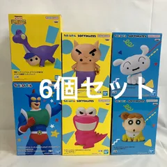 未開封 クレヨンしんちゃん おおきなSOFVIMATES 他 フィギュア 6個セット SF4926 c101