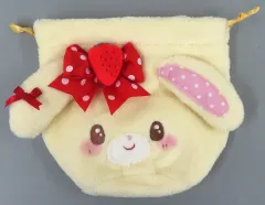 【中古】バッグ ぼんぼんりぼん スウィートケーキコレクション フェイス巾着 「サンリオキャラクターズ」