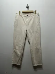 Calvin Klein カルバン・クライン 30 アイボリー コットン パンツ メンズ