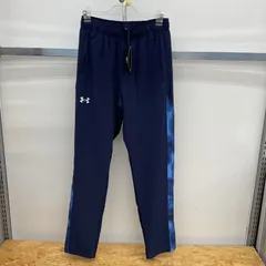 新品　UNDER ARMOUR アンダーアーマー　1381346 410 SM ブルー　ジャージ　ズボン　パンツ