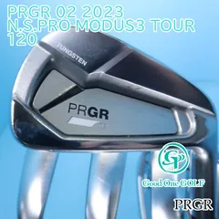 アイアンセット プロギア PRGR 02 2023/N.S.PRO MODUS3 TOUR 120/S/30