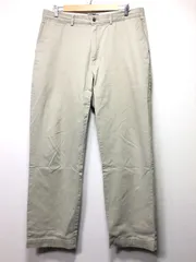 704091 POLO by RALPH LAUREN 100% COTTON パンツ 36 ベージュ チノパン ポロ ラルフローレン