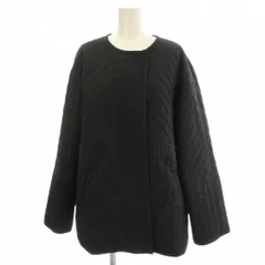 ジャーナルスタンダード JOURNAL STANDARD 22AW イレギュラーキルティングブルゾン 中綿 ノーカラージャケット F 黒 ブラック 22011400701030 /☆G