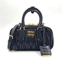 定価48万 ミュウミュウ アルカディ ミニボストンバッグ 19 
