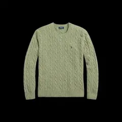 S ポロラルフローレン 新モデル カシミア ブレンド ケーブル編み ケーブル ニット