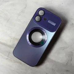 【新品】iPhone17 ケース MagSafe対応 マグセーフ パープル カメラ保護 耐衝撃 薄型 軽量 おしゃれ アイフォン17 メタリック 光沢 レンズ保護 シンプル 人気 韓国 大人 スタイリッシュ ワイヤレス充電 パープル  紫 推し