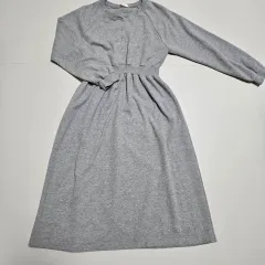 グレー ロング ONE PIECE マタニティ服 授乳服