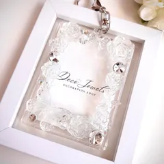 【NO5】フォトキーホルダー トレカケース レジン デコ