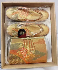 ✦✦和装小物　【良品】草履とバッグ【ご誂え】✦✦