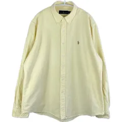 XL ポロラルフローレン マルチポニー 刺繍 ロゴ オックスフォード シャツ