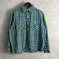 50〜60s Winter King Flannel shirt マチ付き 皿 - メルカリ