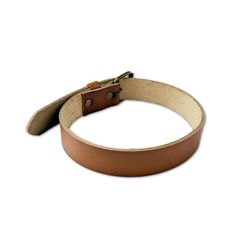 美品 HERMES エルメス ブレスレット レザー ヌメ革 ブラウン J刻印 