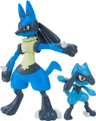 【新品】 ポケモンプラモコレクション 44 セレクトシリーズ リオル & ルカリオ 色分け済みプラモデル 佐賀