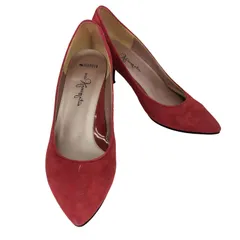 ギンザカネマツ 銀座かねまつ GINZA kanematsu スウェードパンプス レディース JPN：22 