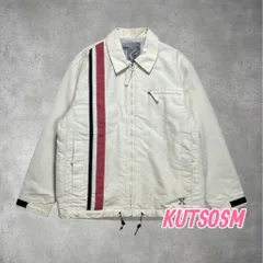 KUTSOSM ライン レーシングジャケット ナイロン M スポーツ ブルゾン ストリート 人気 0-72-919のサムネイル