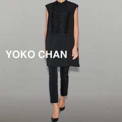 未使用級】YOKO CHAN ヨーコチャン ノースリーブ フロントディテール