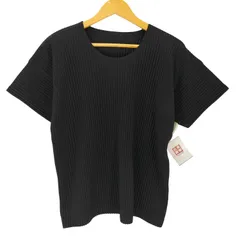 オムプリッセイッセイミヤケ HOMME PLISSE ISSEY MIYAKE BASICS ベーシック プリーツ Tシャツ メンズ JPN：2 