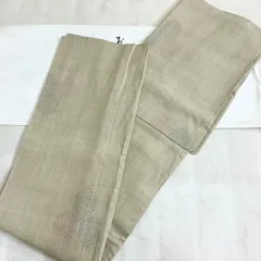 kimono+one◆kimonoarisa◆単衣◆結城縮◆結城紬◆正絹◆裄65肩丈155◆