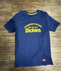 ディッキーズ ネイビー 半袖Tシャツ 実寸サイズ L