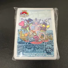 【未使用品】 【未開封品】ポケモンカードゲーム WCS2022 ロンドン デッキシールド 65枚入り トレーディングカードサプライ スリーブ 【081-260419-kk-04-min】