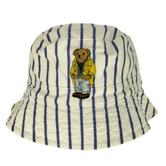 ポロラルフローレン POLO RALPH LAUREN ポロベア ストライプ リバーシブルハット メンズ  L/XL