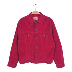 80s リーバイス 70505-0217 ヴィンテージ コーデュロイジャケット トラッカージャケット ジージャン Levis サイズ40 DZ0821