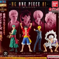 バンダイ ONE PIECE HG フィギュア 01 モンキー・D・ルフィ(ルフィ) 出品