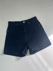 ZARA ザラ ブラック デニム ハーフパンツ ショートパンツ