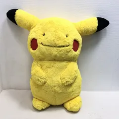 Pokemon Center ポケモンセンター限定 ピカチュウに変身!? メタモン ぬいぐるみ 大 約44cm ピカチュウワールド 2010　●