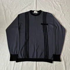 90s Yves Saint Laurent イヴ･サンローラン セーター グレー SAMPLEのサムネイル
