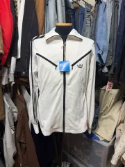 M 新品 アディダス サンレモ 黒白 ジャージ トラックジャージ