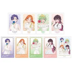【中古】キャラカード 全9種セット 「TVアニメ 帝乃三姉妹は案外、チョロい。 アニメイト通販フェア 描き下ろし 白いワンピースと花ver. トレーディングイラストカード」のサムネイル