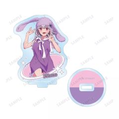【中古】アクリルスタンド・アクリルパネル 新条アカネ(うさぎの着ぐるみver./名前あり) 「グリッドマン ユニバース アニメイト通販フェア 描き下ろし 動物着ぐるみver. トレーディングアクリルスタンド」