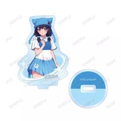 【中古】アクリルスタンド・アクリルパネル 宝多六花(猫の着ぐるみver./名前あり) 「グリッドマン ユニバース アニメイト通販フェア 描き下ろし 動物着ぐるみver. トレーディングアクリルスタンド」