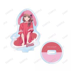 【中古】アクリルスタンド・アクリルパネル 南夢芽(うさぎの着ぐるみver./名前あり) 「グリッドマン ユニバース アニメイト通販フェア 描き下ろし 動物着ぐるみver. トレーディングアクリルスタンド」