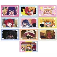 [Used] Sticker Set of 10 Types: "Oshi no Ko Trading Yurukoma Card Stickers"