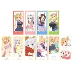 【中古】紙製品 全10種セット 「小林さんちのメイドラゴンシリーズ トレーディングスタンド付き色紙」のサムネイル