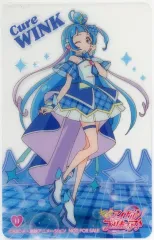 【中古】キャラカード キュアウインク キャラクターカード(クリア仕様) 「DVD キミとアイドルプリキュア♪ vol.11」 早期購入特典