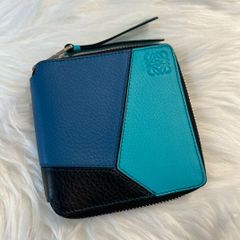 LOEWEロエベ パズル スクエア ラウンドジップウォレット - メルカリ