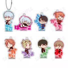 【中古】キーホルダー 全8種セット 「新劇場版 銀魂 -吉原大炎上- おなまえぴたんコ アクリルキーホルダー」
