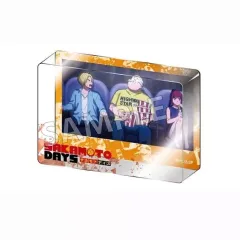 【中古】アクリルスタンド・アクリルパネル 朝倉シン＆坂本太郎＆陸少糖 「SAKAMOTO DAYS アクリルブロックコレクション」
