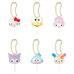 【中古】キーホルダー 全6種セット 「サンリオキャラクターズ カラフルキャンディチャーム」