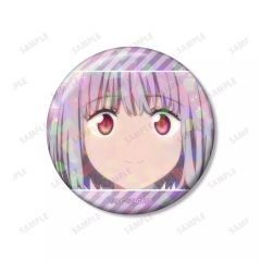 【中古】バッジ・ピンズ 新条アカネ(正面) 「グリッドマン ユニバース アニメイト通販フェア トレーディング場面写ホログラム缶バッジ」