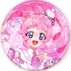名探偵プリキュア ブルジュラ ホログラム缶バッジ キュアミスティック